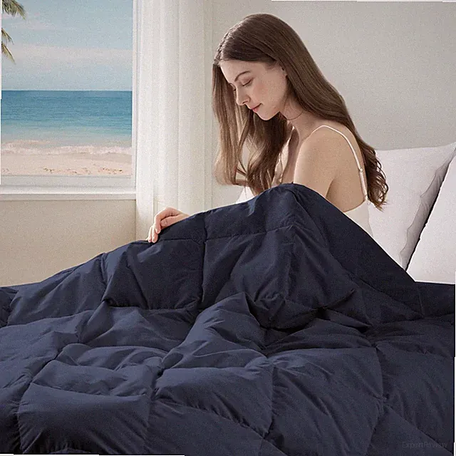 edown® Soft Feather Down Blanket Lightweight Paable Down & Feather