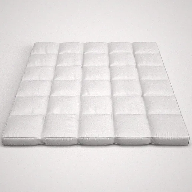 Lavish Home King Size Mattress Topper - 2-Inch Duck Feather Gusset Mattress Pad