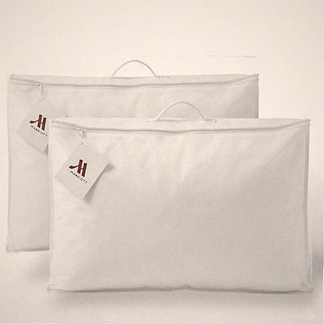 Marriott Hotels 2-Pack Feather & Down Queen Pillows Size 20x30 Exclusive New