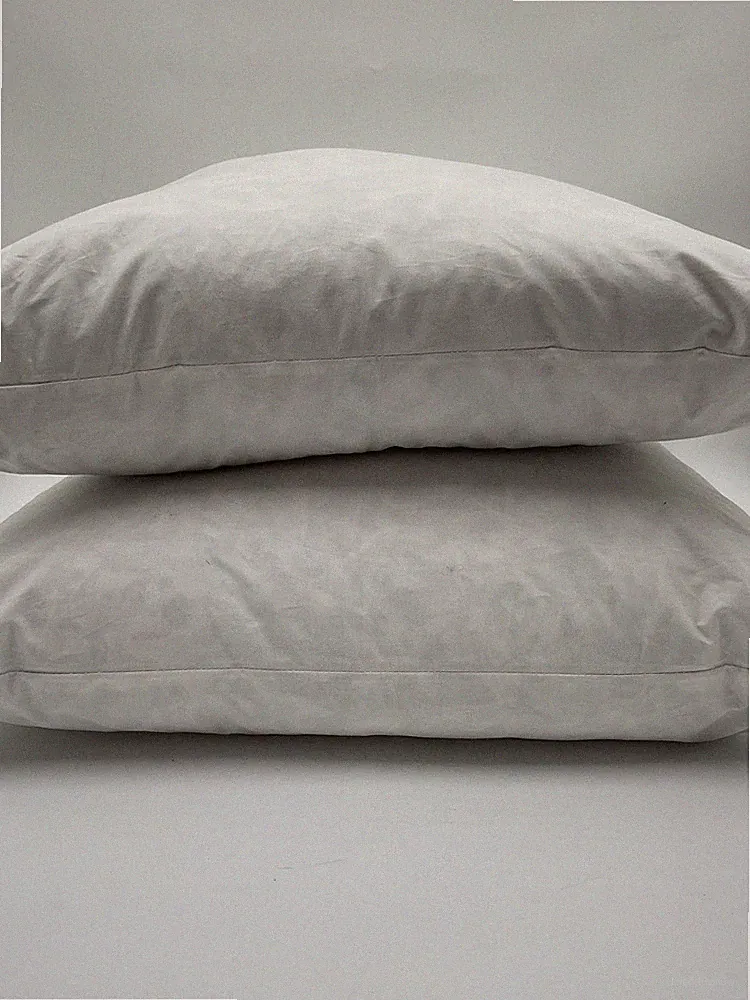 Quince Home Premium Feather Pillow Insert Set White Bedding 20X20